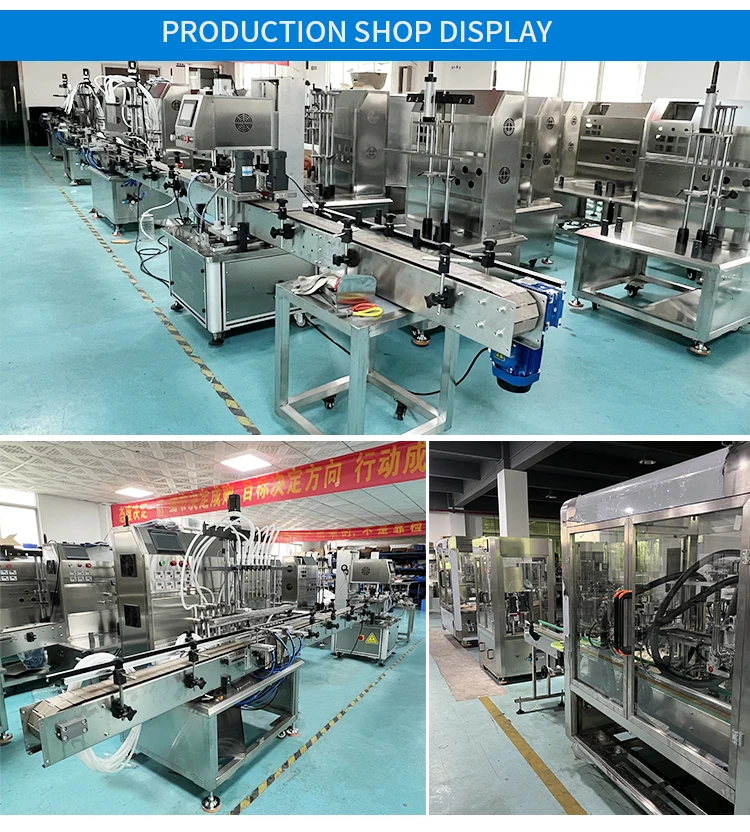 Fully Automatic 6000 Bottles Per Hour Filling Production Line Shampoo Viscous Liquids Customizable Core Engine PLC Made China