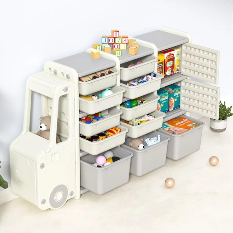 Пластиковая детская мебель, подвижный автомобиль, детская игрушка, полка, ящик для хранения игрушек, детские шкафы для детского сада