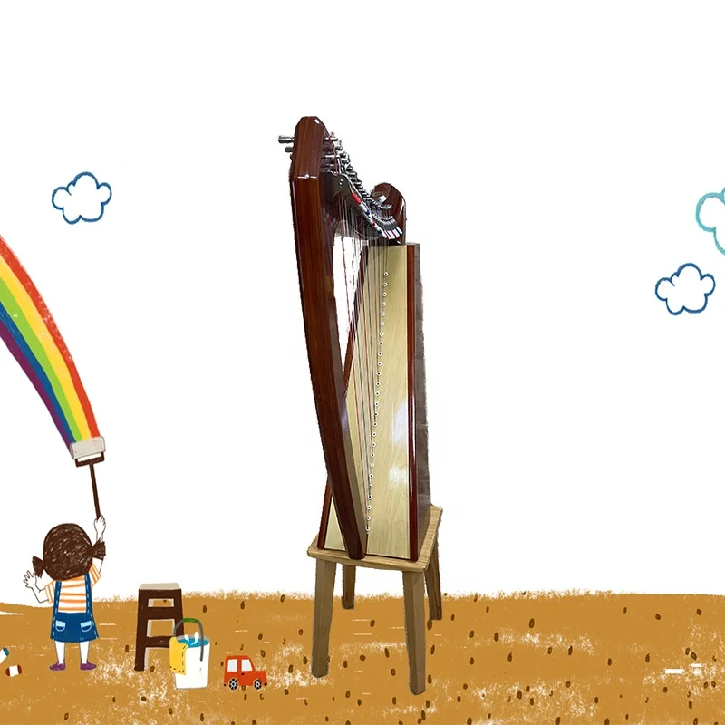 harp fashion portable Professional instrument beginner 26 strings lever Irish harp  for students harp