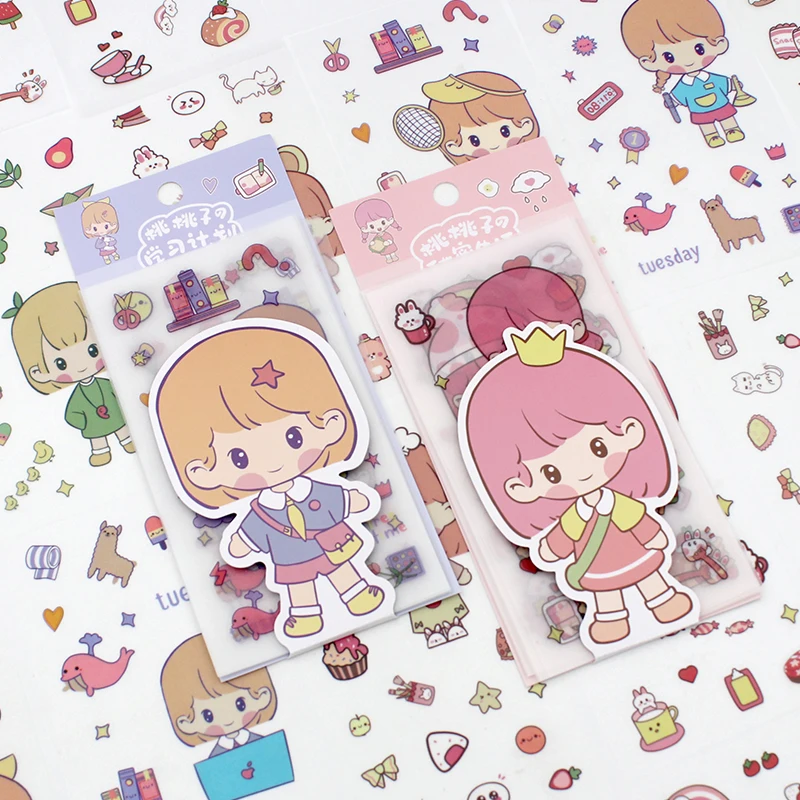 Skateboard Guitar Diy Decorative Graffiti Cartoon Kids Gift Removable Waterproof Pvc Stickers