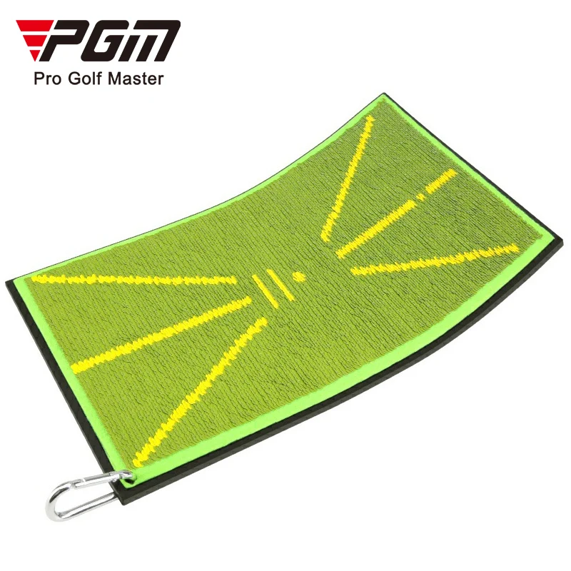 PGM DJD038 custom non-slip rubber bottom golf putting practice golf accessories golf training mat for swing detection batting