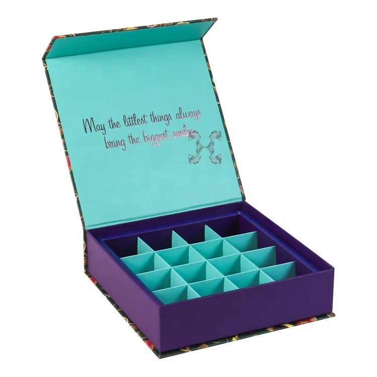 Hoe Nay Customized Printed Luxury Thick Cardboard Cookies Packaging Gift Boxes Close with Magnet