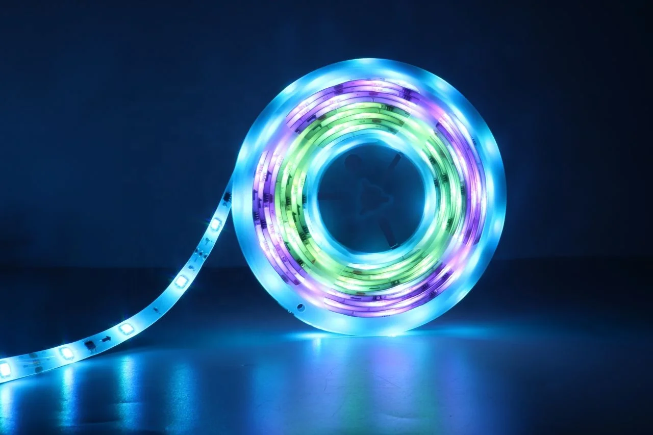  Водонепроницаемая светодиодная RGB лента Banqcn 5 м с поддержкой Wi-Fi набор умных световых лент для дома вечеринки