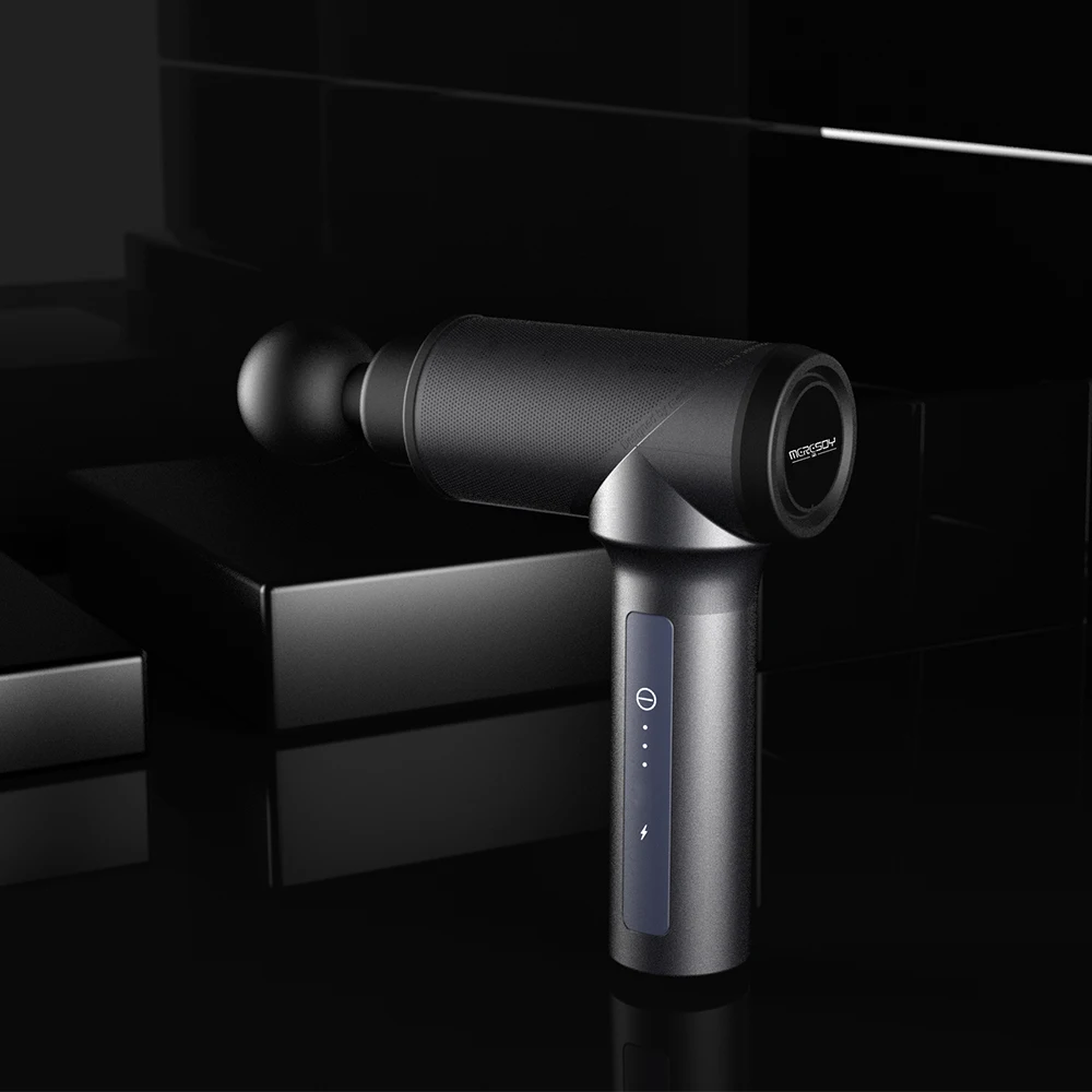 Meresoy Professional Electric Handheld Deep Tissue Muscle Hand Knee Back Body Neck Percussion Massager Gun Vibration Massage Gun