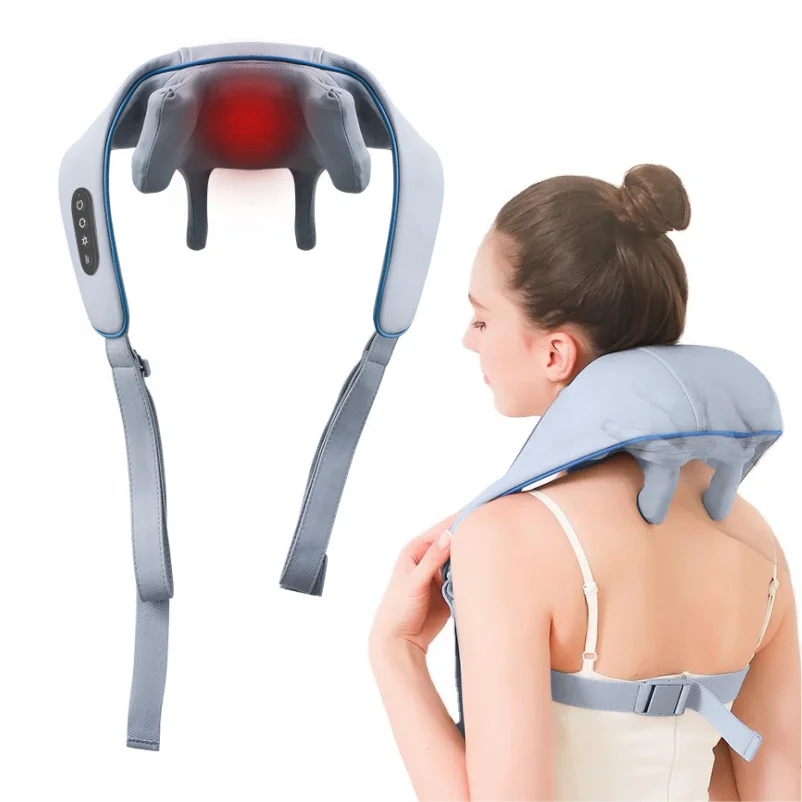 2025 Hot Sell Products Professional Shiatsu Neck And Back Massager Electric 6d Kneading Shoulder Massager Deep Tissue Massager