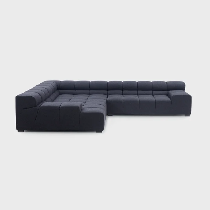 New Design Grey High End Diy Modular Living Room Fabric Extra Large Corner Sofa