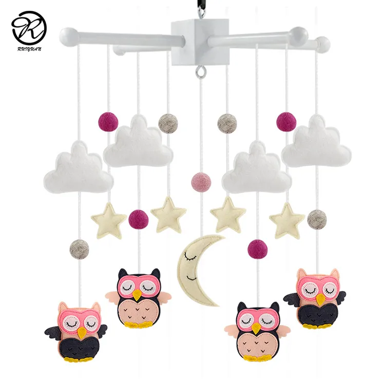 Tiny love toys baby mobile frame Felt Baby hanging cot mobile for Boys and Girls