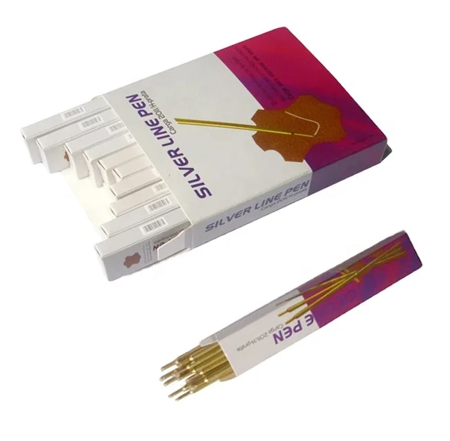 China manufacturer silver line pen for leather and shoe industry factory as silver line leather pen for  importers