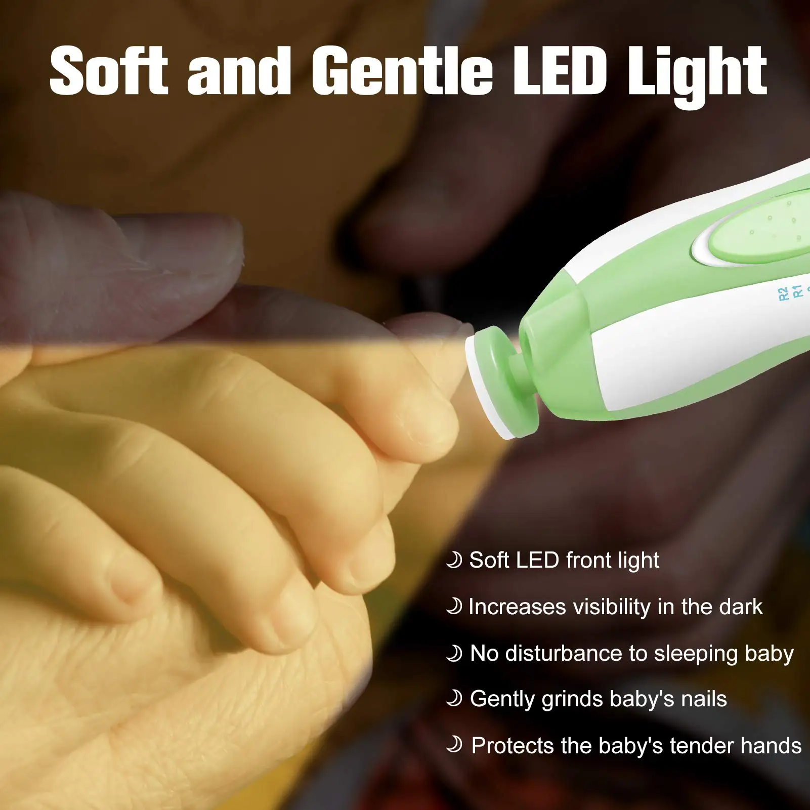 2022 trending products nail manicure set baby auto nail trimmer electric newborn kid children nail clipper