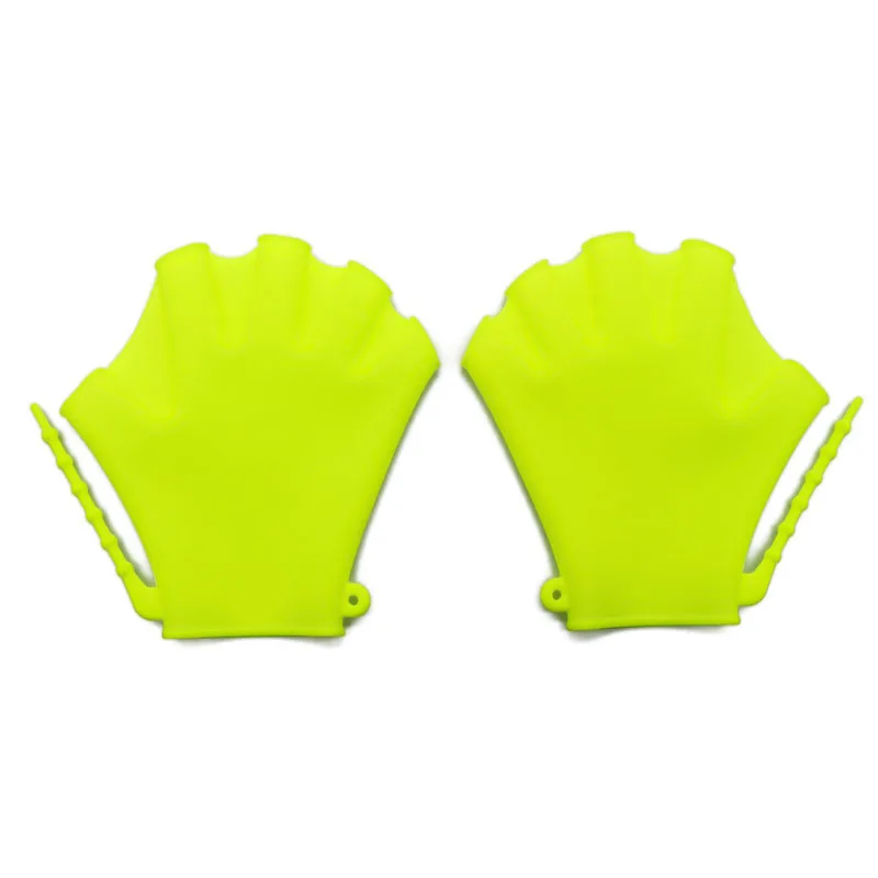 Diving Hand Swimming Wear Silicone Paddle Palm Webbed Gloves