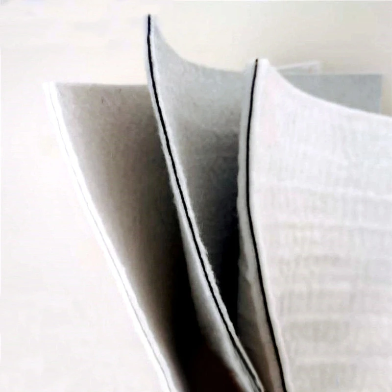 Best price 0.1-1.5mm 400 500 600 700 800 900 1000 Long fbre filament Short fibre needle punched geotextile Compound geomembrane