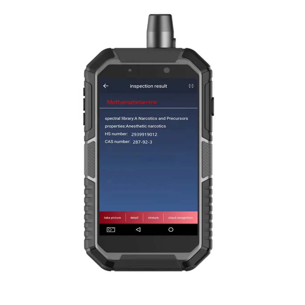 handheld Raman Identifier portable Raman identifier with anti-fluorescence