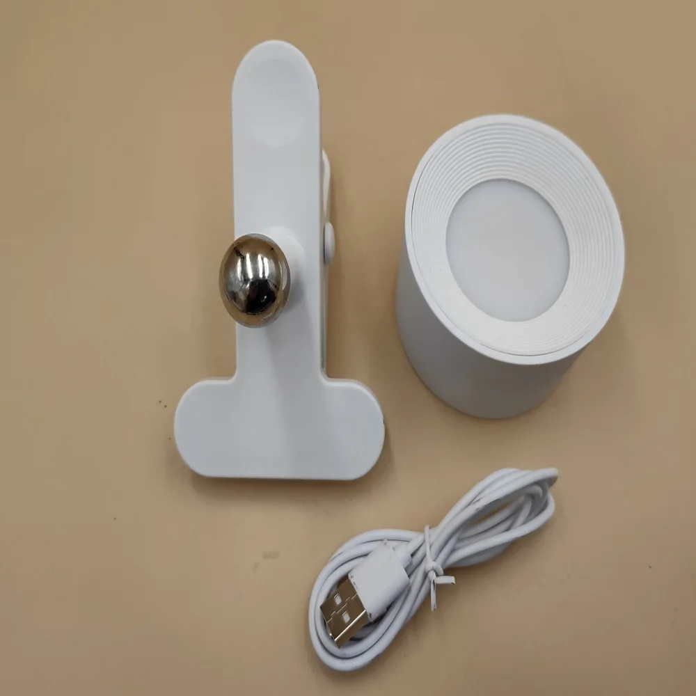 Book Light Mini Book Lamp ABS 3-Level White touch control Flexible Easy Clip Lamp Read Night Reading Lamp