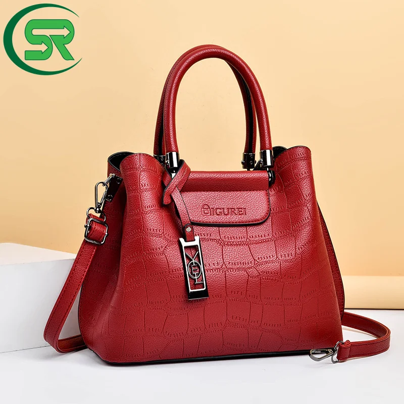 2021 High Quality Lady Handbag Fashion Tote Handbag Designer Brand Large Capacity Shoulder Bag Vintage Crossbody Bags for women