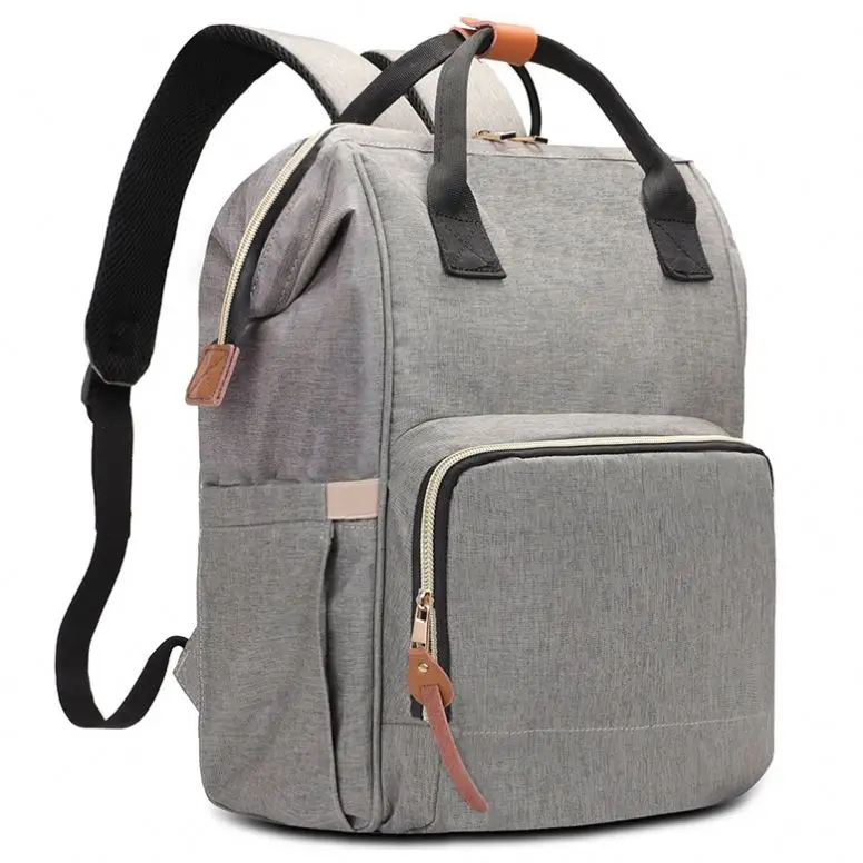 
Multi functional 600D oxford cloth portable mummy baby travel diaper bag 