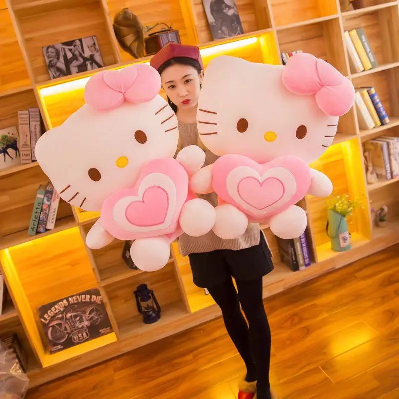 Милая Розовая кошка BoTu Love плюшевые игрушки кино КТ куклы мягкие набивные рождественские подарки для детей