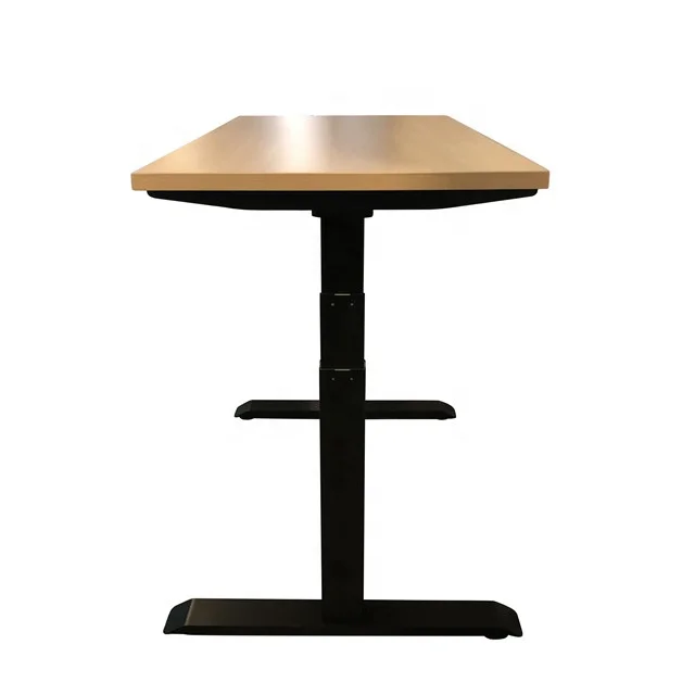 Ergonomic electric motorized office height adjustable uplift table workstation