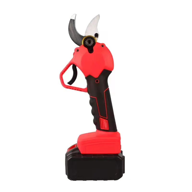 EASY 25mm Cordless Portable Fruit Tree Pruner Kit Rechargeable Lithium Battery Electric Pruning Shears Garden Scissors