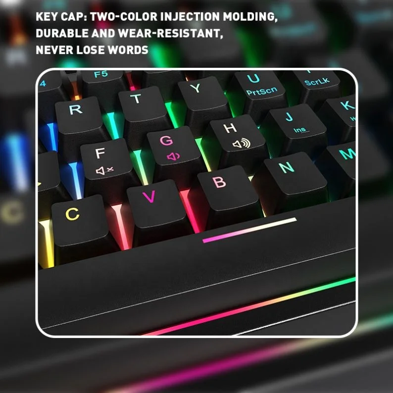 Горячая распродажа, проводная беспроводная клавиатура