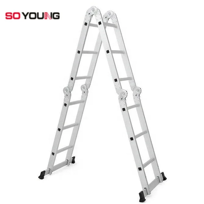Multi-Purpose Ladder For Construction Safe  Portables Ladders Folder