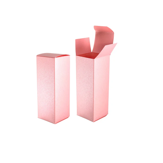 Custom design gloss beauty packaging cosmetic paper box personalized reasonable price box paper packaging