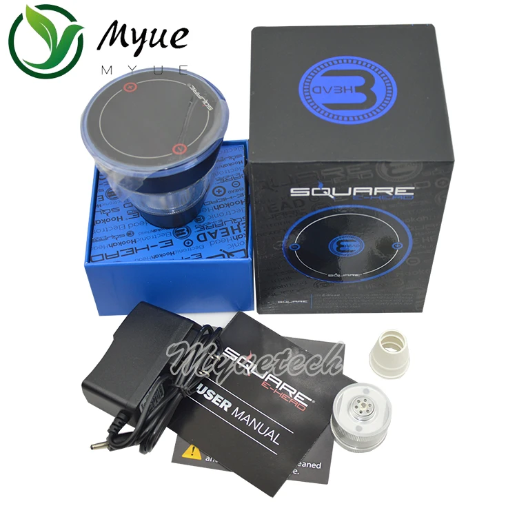 2020 High quality with factory price Electric square hookah head Electronic Shisha hookah head wholesale from China