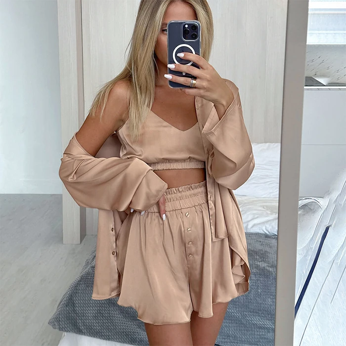 2024 New Arrivals Cozy Pj Sets For Women Cotton Pj Sets For Women Pajama Set