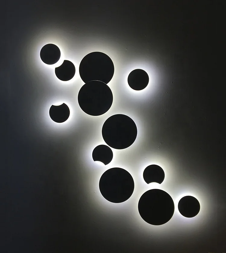 
3 years warranty 6W 8W modern round mounted fixture bedroom led wall light 