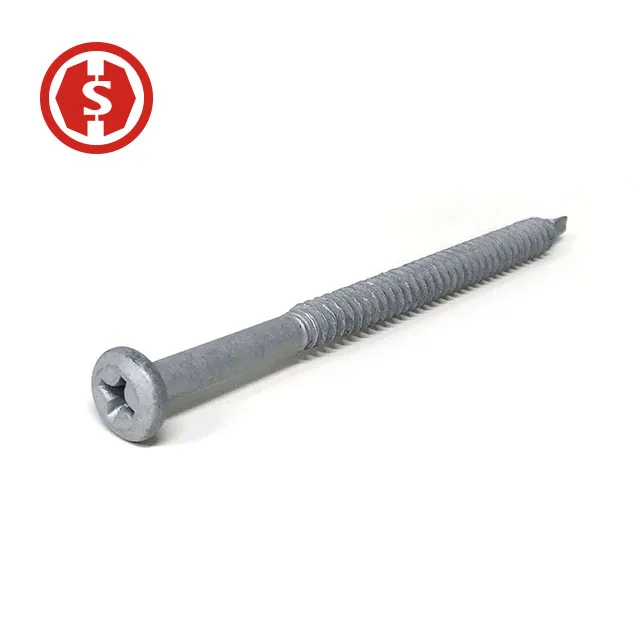 Membrane Roofing Screw ASTM 4470 Standard Extra Heavy Duty TPO Roofing Fatener Phillips Head