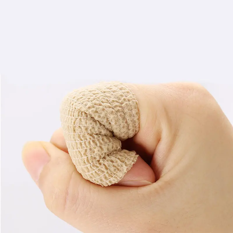 Non-woven self-adhesive elastic tape protect fingers,/joints colorful tape