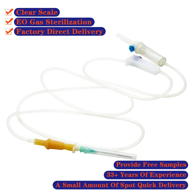 good quality childrenadult luer lock iv infusion set transfusion systems disposable infusion set