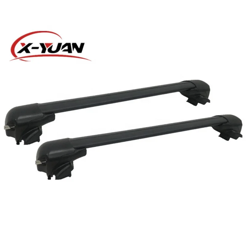 Adjustable universal car roof rack car roof luggage rack accessories black oem style sets suv roof rack