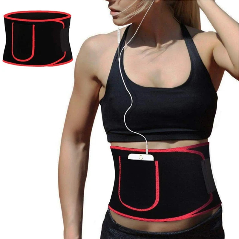 Compression Elasticity Belt Fitness Slimming Back Support Waist Trimmer Belt