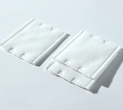 disposable square cotton facial make up remover pads cosmetic cotton pads