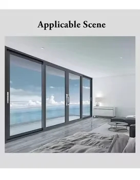 Nylon Double Wheel Pulley Automatic Door And Window Pulley Covering Device Sliding Door And window Roller Glass Balcony Wheel