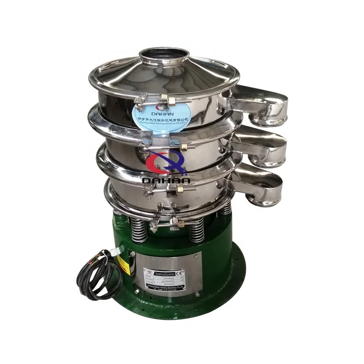 
Factory Direct Sale Coffee Bean Circular Rotary Vibrating Sieve Shaker Particle Separation 
