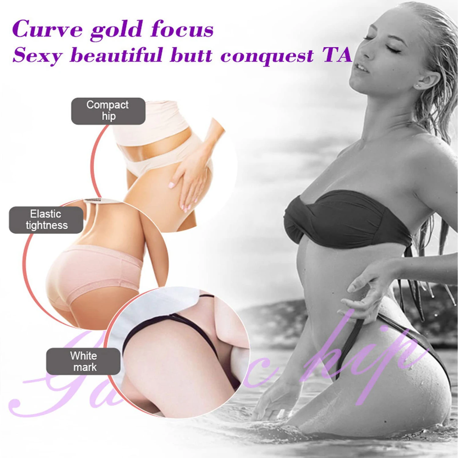 Natural Wholesale Buttock Enhancement Massage Oil Butt Lifting Hip Up Essential Oil Garlic Hip Lifting Buttocks Enlargement Oil