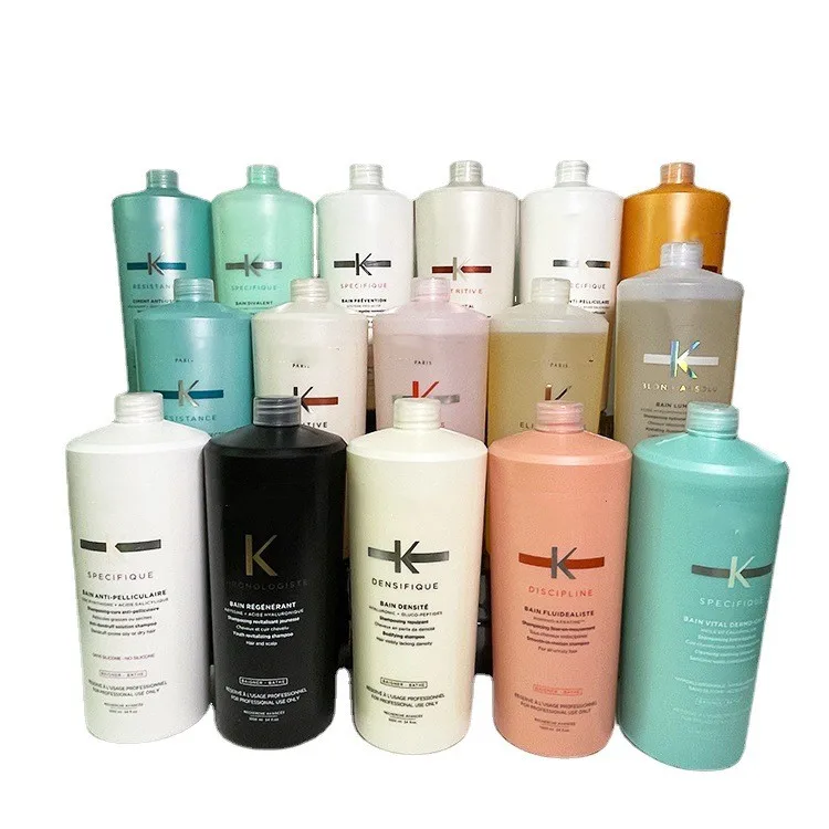 Wholesale High Quality 1000ml Kerasta Black Diamond Platinum Revitalizing Double Oil Control Itching Antidandruff Hair Shampoo