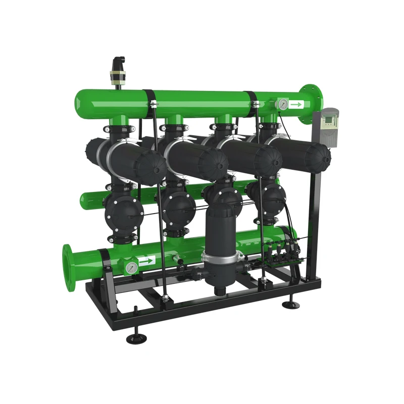 
4In1 Irrigation Systems Automatic Backwash Water Disc Filter for Chicken Farm Pig Farm 