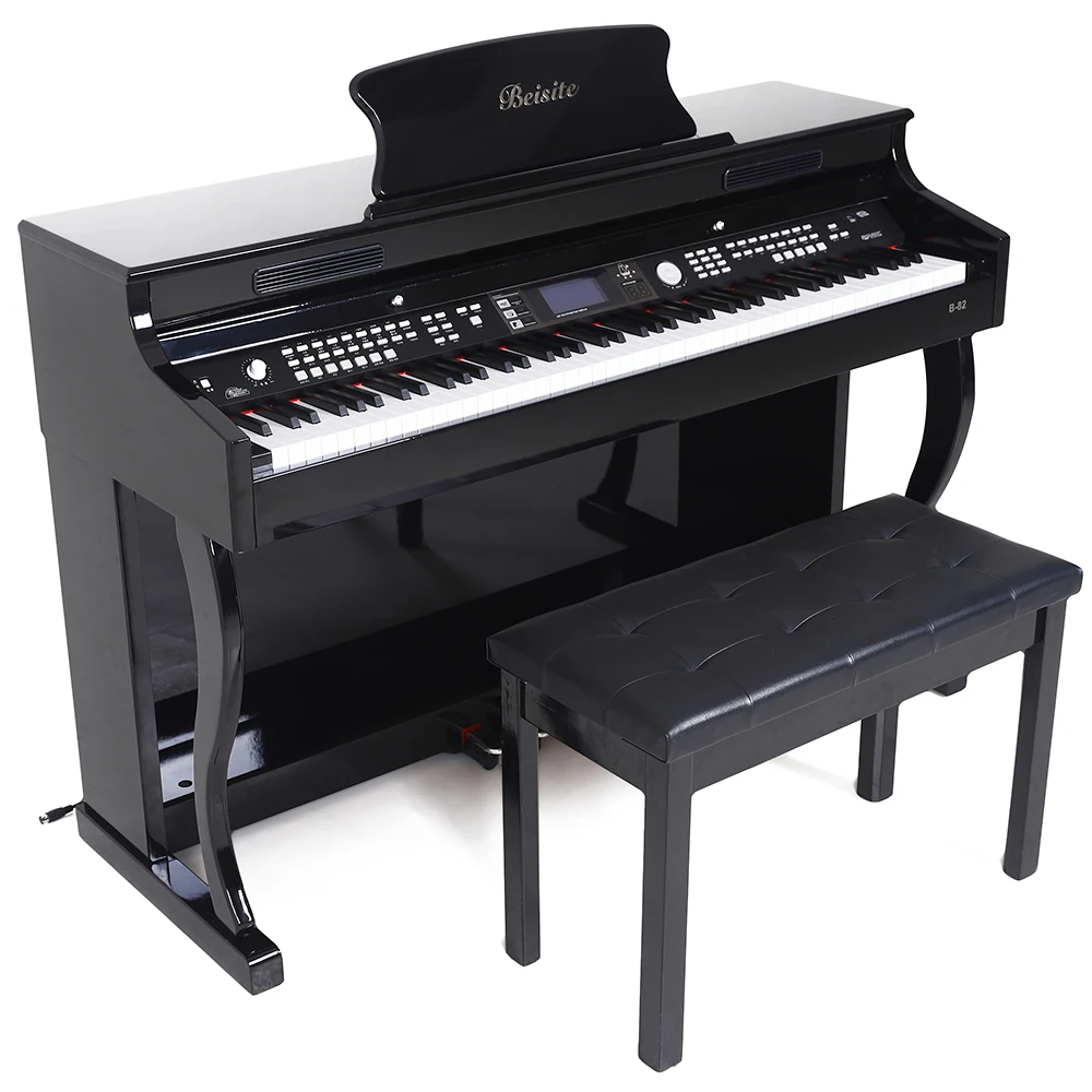  Beisite B82 hammer action black solid wood 88 keyboard оптовая продажа Цифровое