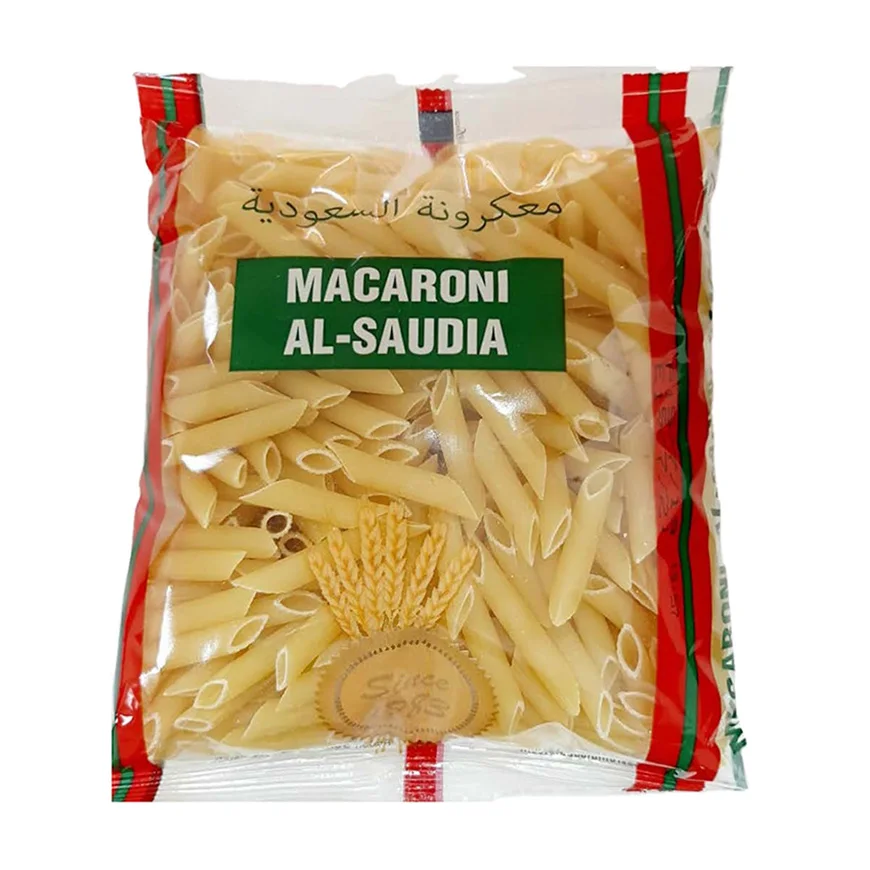 Saudi Arabia Manufacturers Bulk Prices Pasta Noodles Food Grain Spaghetti Product Quality Durum Wheat Semolina 100% Macaroni