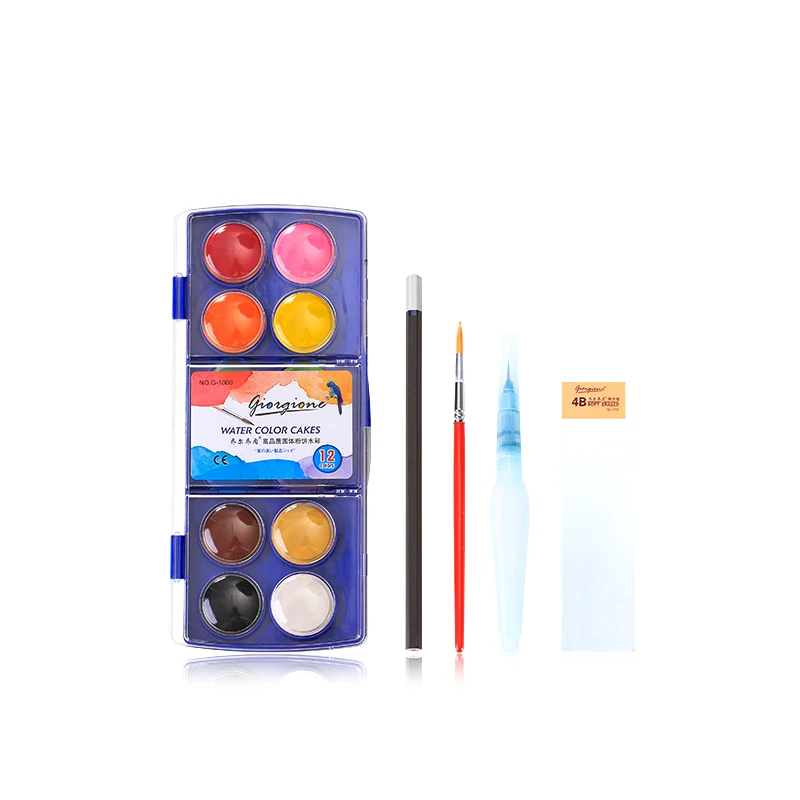Giorgione 17/25/32/38 Set Watercolor Paint Artist Professional Solid Water Color Painting Art set