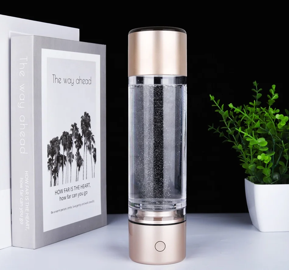 Умная бутылка для воды с OLED-экраном 7 83 Гц волна молекулярная высокая концентрация водорода напоминание о питьевой воде макс. H2 3 5-5 ppm