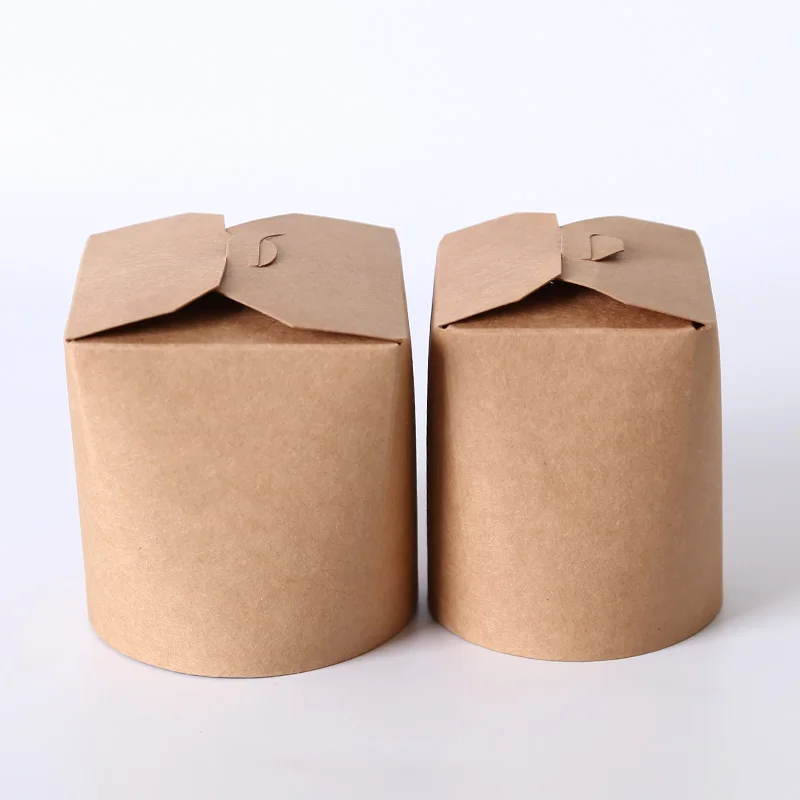 Food Grade Disposable Hot Cheap Paper Box Instant Noodle Package Bowl Cup For Take Away