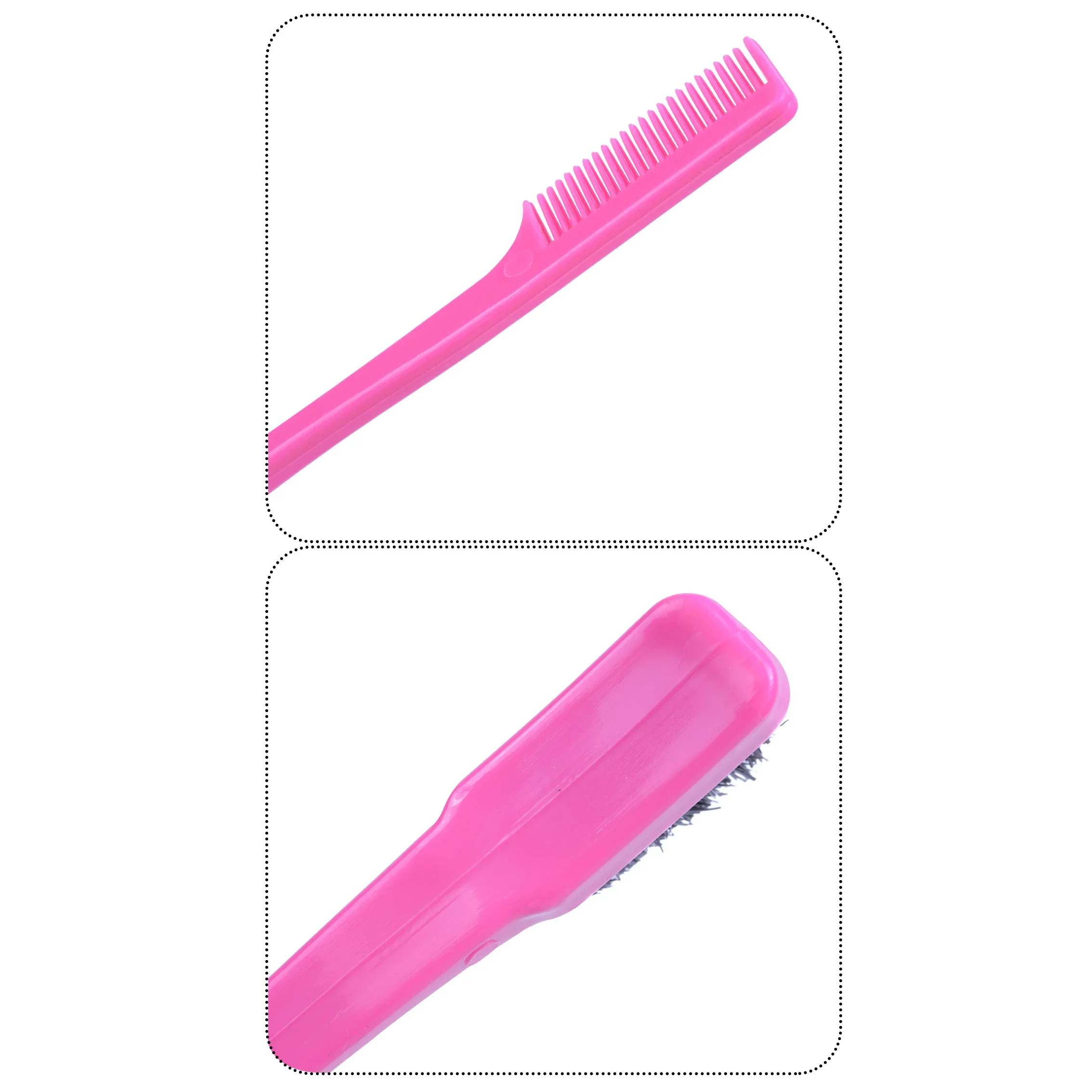 Hair Edge Control Brush Eyebrow Brush Beauty Double Sided Eyelash Brush Hair Styling Comb Double Sided Edge Control Eyelash Comb