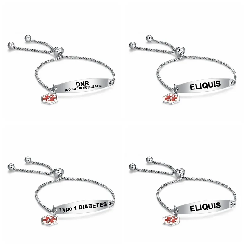 2023 Hot Luxury Stainless Steel Jewelry Modern Customized Engraved Charm Chain Bracelet Emotion Bracelet