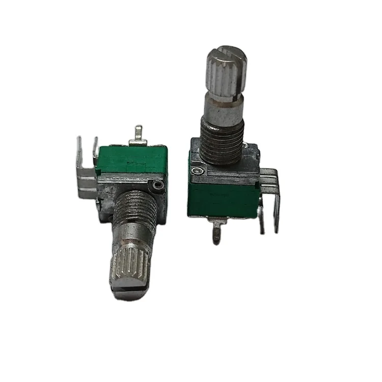 9 мм вертикальный под заказ двойной B 10K потенциометр Аудио Конус Потенциометр Log