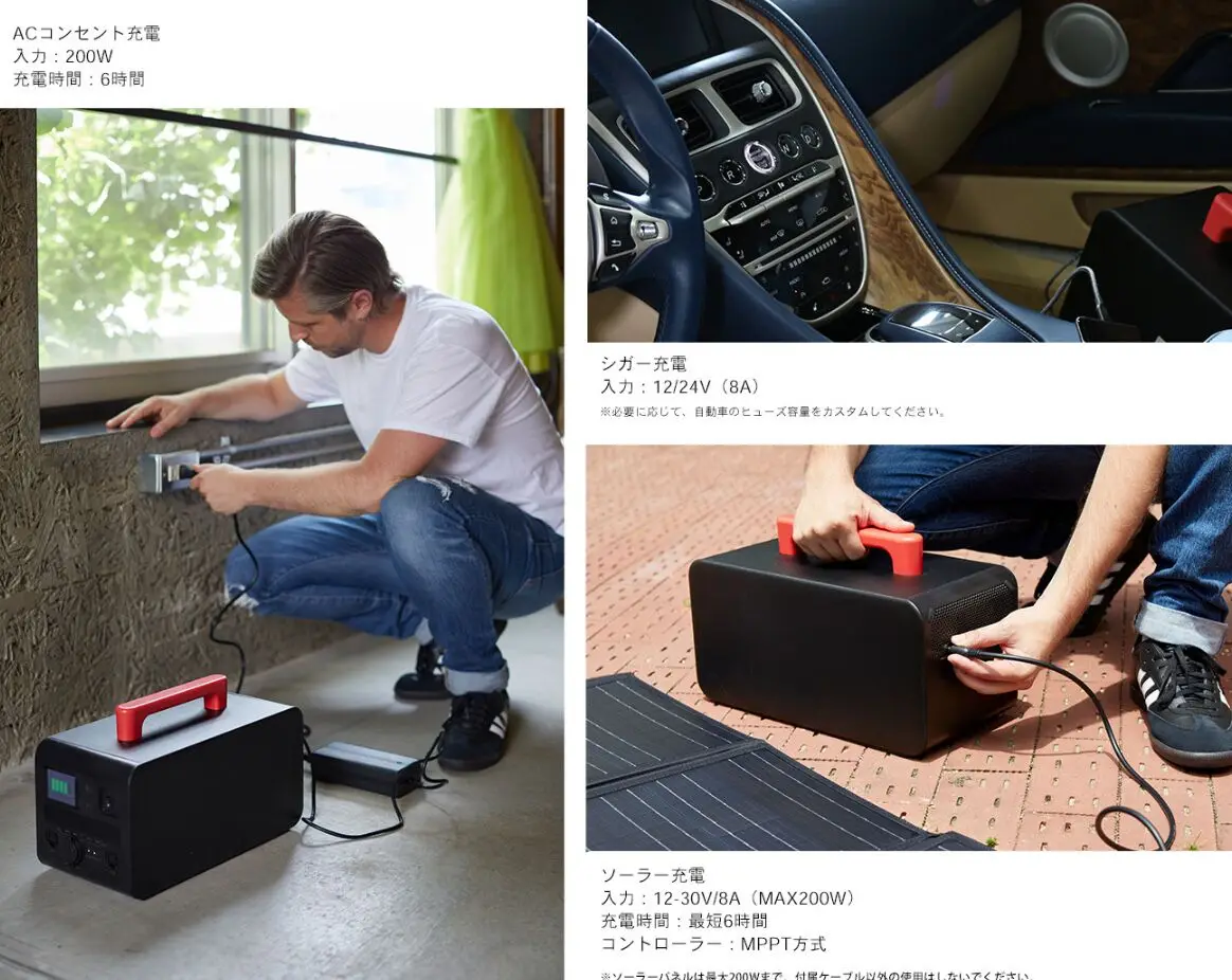 New arrival 500w portable lifepo4 lithium ion battery power supply solar power station emergency battery