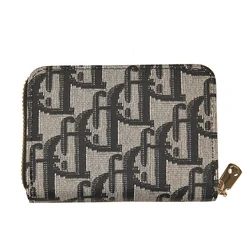 Fashion new leather credit card holder for men and women shielding RFID zipper organ card holder Large capacity card bag