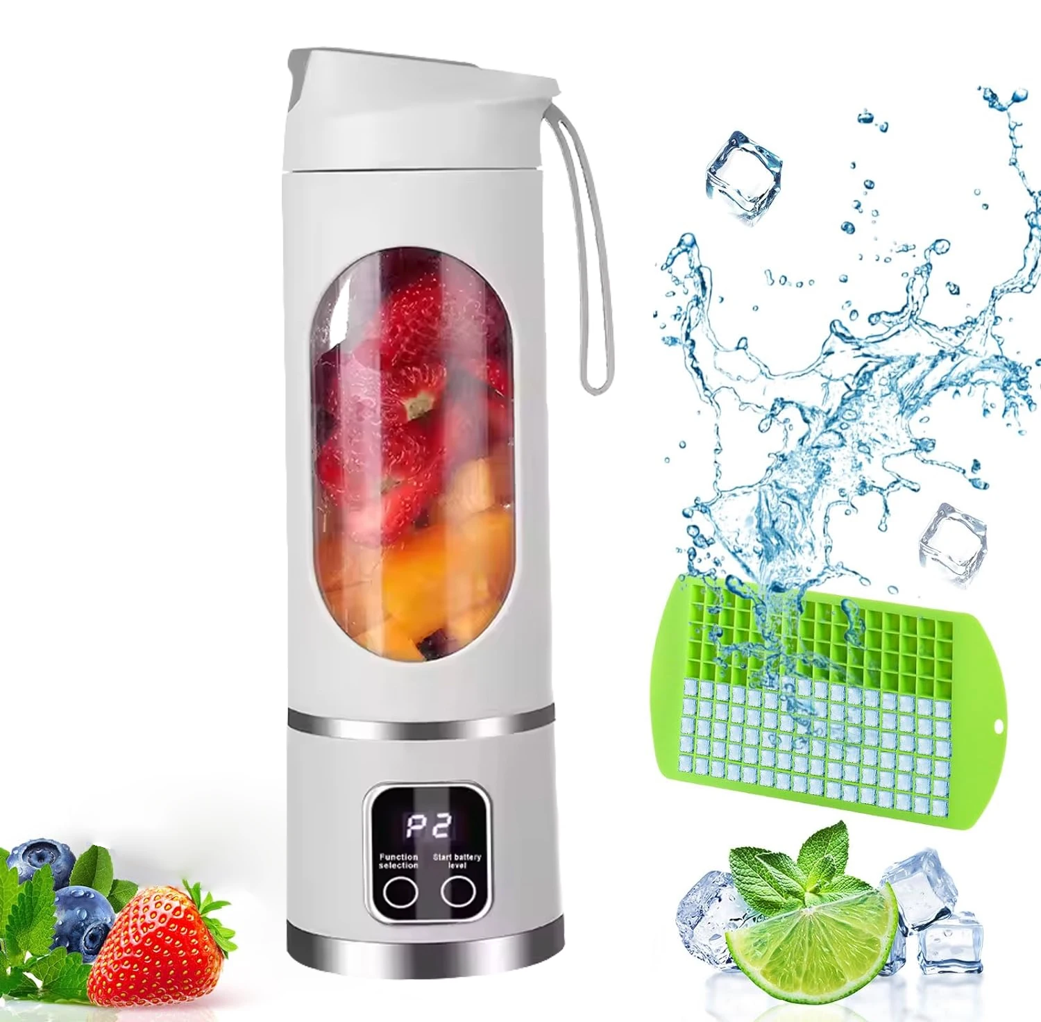 Home Kitchen Appliances Mini Rechargeable Portable Blender for Pastry Juicer Bottle Smoothie Mixer Cup with Private Label